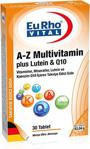 Eurho Vital A-Z Multivitamin Plus Lutein Q10 30 Tablet