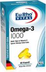 Eurho Vital Omega-3 1000 Balık Yağı 60 Kapsül