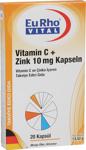 Eurho Vital Vitamin C + Zink 20 Kapsül