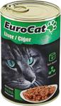 Eurocat Ciğer Etli 415 gr Yetişkin Kedi Konservesi