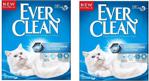 Ever Clean Ekstra Güçlü Kokusuz Topaklanan 10 lt 2'li Paket Kedi Kumu