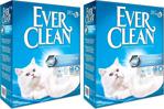 Ever Clean Extra Strong Unscented Kokusuz Topaklaşan Kedi Kumu 10 L (2 Adet)