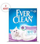 Ever Clean Lavender - Lavanta Parfümlü Kedi Kumu 10 Lt X 2 Adet