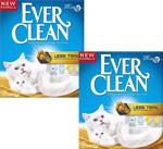 Ever Clean Less Trail Patilere Yapışmayan Topaklaşan 10 lt 2'li Paket Kedi Kumu