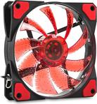 Evercool 120X120X25Mm Kırmızı Işıklı Kasa Fan