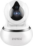 Everest DF-800W 2.0 MP HD Lens 2.8 mm/3.6 mm IP Smart Wi-Fi Network TF Card Güvenlik Kamerası