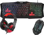 Everest Gx-8863 Gaming 3'Lü Klavye Mouse Kulaklık Set