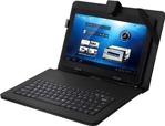 Everest Kb-Tab10 Siyah 10' Mini Usb Türkçe Q Klavye + Tablet Pc Kılıfı