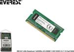 EVEREST RM-S41 4Gb 1600Mh DDR3 Sodimm Notebook RAM, 1,35V