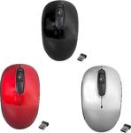 Everest Smw-666 Usb 2.4Ghz Opti̇k Kablosuz Mouse (Gümüşxsi̇yahxkirmizi)