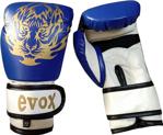 Evox Çocuk Boks Kickboks Muay Thai Eldiveni 4 6 8 Oz Mavi - 6 oz