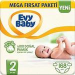 Evy Baby 2 Numara Mini 42'li 4 Paket Bebek Bezi