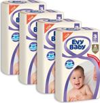 Evy Baby 3 Numara Midi 60'lı 4 Paket Bebek Bezi