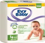 Evy Baby 4 Numara Junior 30'lu Ekonomik Paket Bebek Bezi