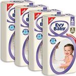 Evy Baby 4 Numara Maxi 54 Adet 4'lü Paket Bebek Bezi