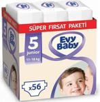 Evy Baby 5 Numara Junior 56'lı Süper Fırsat Paketi Bebek Bezi