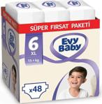 Evy Baby 6 Nurama Ekstra Large 48'li Süper Fırsat Paketi Bebek Bezi