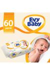 Evy Baby Papatya Özlü Soft 60 Yaprak Islak Mendil