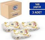 Evy Baby Soft 56 Yaprak 3'lü Paket Islak Mendil