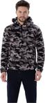 Exuma Camo-067 Hoody Sweat M Erkek Peluş Polar