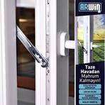 Eym Arwin Sağ Açılım Kapı Pencere Kademeli Havalandırma Kolu Pvc Emniyet Kilidi