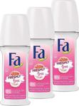 Fa Freshly Free Grapefruit & Lychee 50 Ml 3 Adet Roll-On