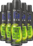 Fa Men Freshly Free Mint & Bergamot 150 Ml 5 Adet Deo Sprey