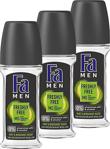 Fa Men Freshly Free Mint & Bergamot 50 Ml 3 Adet Roll-On