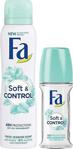 Fa Roll-On Soft & Control Jasmine 50Ml + Soft & Control Deosprey 150 Ml