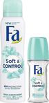 Fa Soft & Control Roll-On 50 Ml + Soft & Control Deosprey 150 Ml