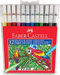 Faber-Castell 12 Renk Keçeli Boya