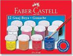 Faber-Castell 15 Ml 12 Renk Guaj Boya