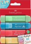 Faber-Castell 46 Pastel 4 Renk Fosforlu Kalem