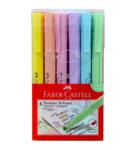 Faber-Castell 5030158117 Fosforlu Kalem 38 Pastel Karışık 6'Lı