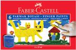 Faber-Castell 6 Renk 25 ml Parmak Boyası