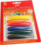 Faber Castell 6 Renk Parmak Mum Boya 5 Li 40404