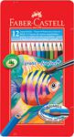 Faber-Castell Aquarell Metal Kutu 12 Renk Boya Kalemi