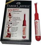 Faber Castell Beyaz Tahta Kalem Refili (Kartuşu) Kırmızı W20 254321