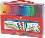 Faber-castell Eğlenceli Keçeli Kalem Boyama Seti 60 Renk (boyama Kitabı Hediyeli)