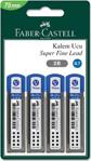 Faber Castell Faber-Castell Super Fine Min Versatil Kalem Ucu 2B 0.7 (75 Mm) 5500127775 (4 Lü Paket)