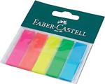 Faber Castell Faber Index Işaret Bant Film 12-50 5 Renk