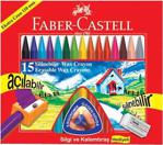 Faber Castell Faber Mum Boya 15 Renk Wax Crayon