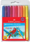 Faber-Castell Fiesta 20 Renk Keçeli Boya