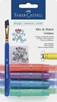 Faber-castell Gelato Mum Boya Metal Tonları 4 Renk