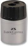 Faber Castell Geniş Hazneli Çiftli Kalemtraş Adet Siyah