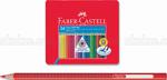 Faber-Castell Grip 2001 12 Renk Metal Kutu Boya Kalemi