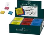 Faber Castell Hamur Silgi Renkli Plastik Tekli Kutulu 127321