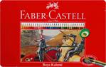 Faber-Castell Metal Kutu 36 Renk Kuru Boya