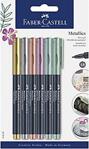 Faber Castell Metallics Metalik Marker 6\'lı Set