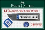 Faber-castell Min Versatil Kalem Ucu Grip 2b 60 Mm 0.7 Mm 24 Lü 127920 (12 Tüp)